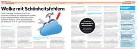 Wolke mit Schönheitsfehlern aus Business Reporter